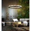 Crystal nordic glass led modern chandeliers pendant lights